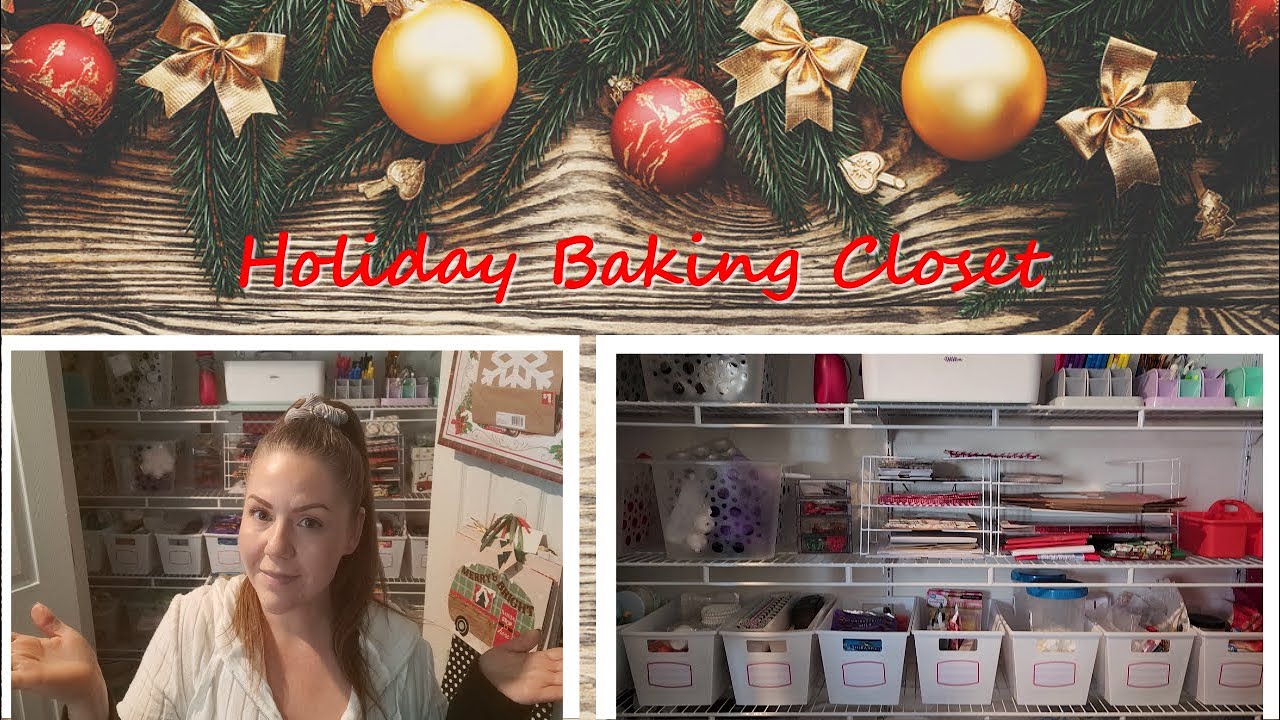 Baking Closet Organization| Baker's Pantry Organizing