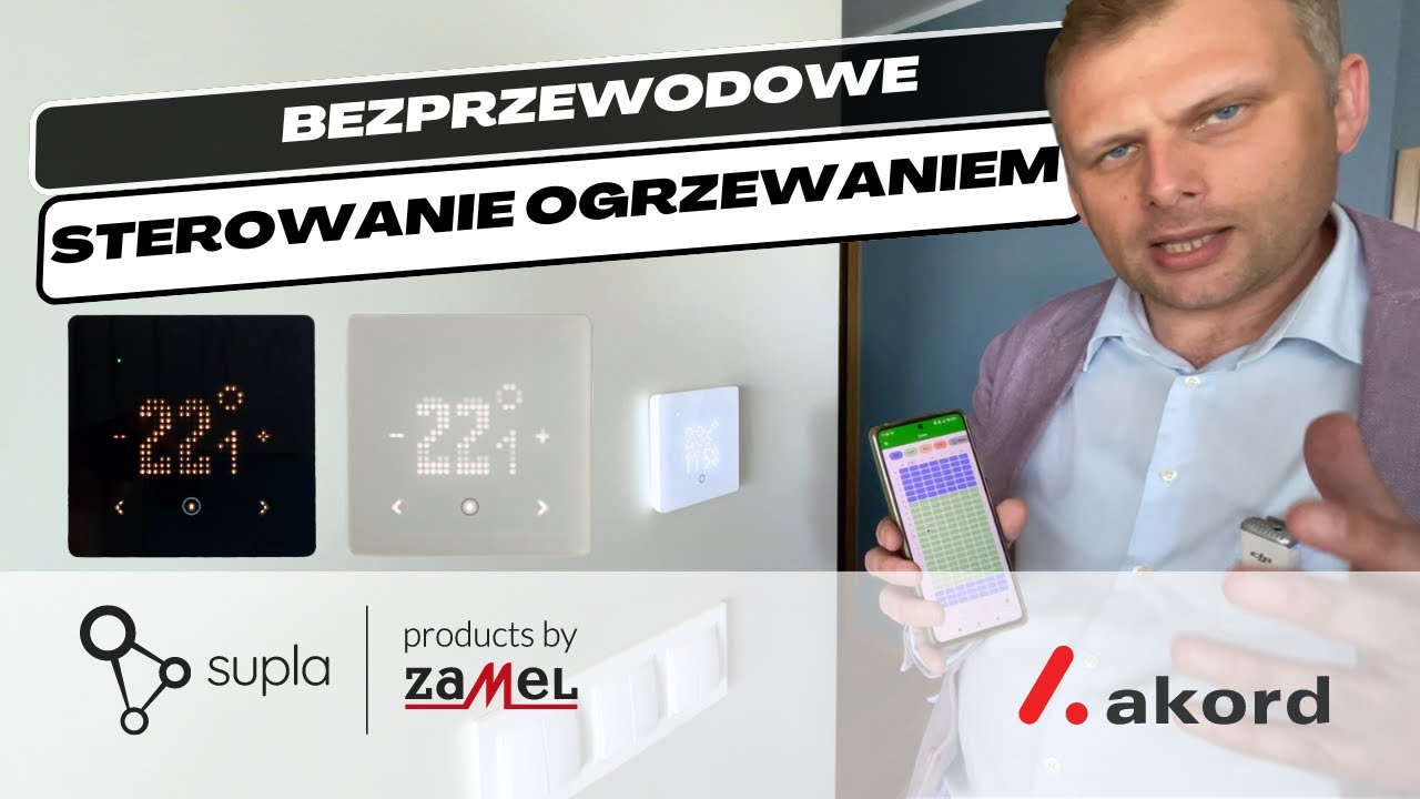 Termostat Wi-Fi | Nowoczesna termoregulacja smart home Wi-Fi Supla by Zamel | Panorama