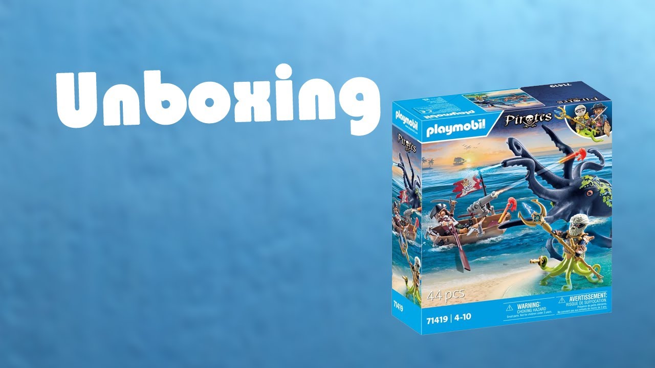Playmobil 71419 | Batalla con el pulpo gigante | Unboxing | Review | Pirates