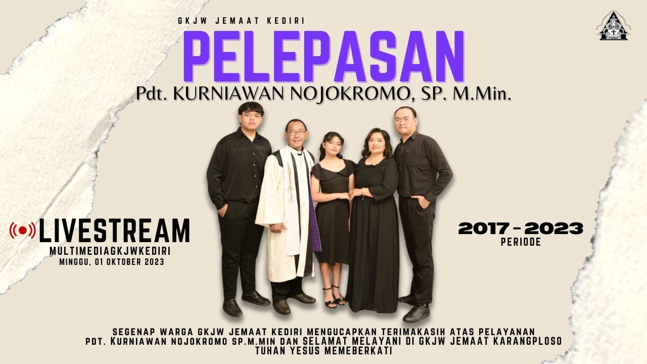 IBADAH MINGGU 01 OKTOBER  2023  || GKJW JEMAAT KEDIRI
