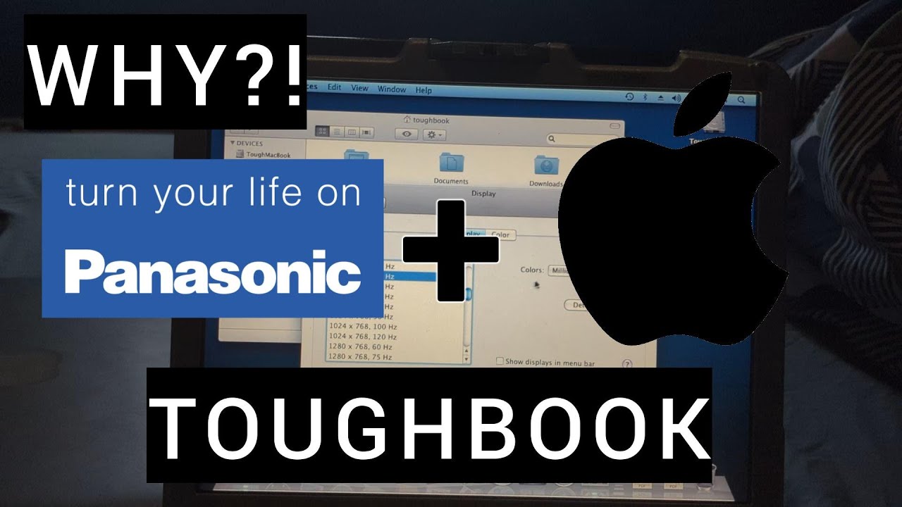 I installed macOS on a Panasonic Toughbook from 2007!