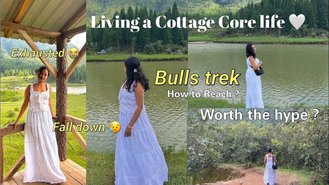 Weekend Getaway to Shillong🌷Bulls Trek🤍Dangerous Trekking ?Worth the hype?🫧Meghalaya Diaries🌻🌧️