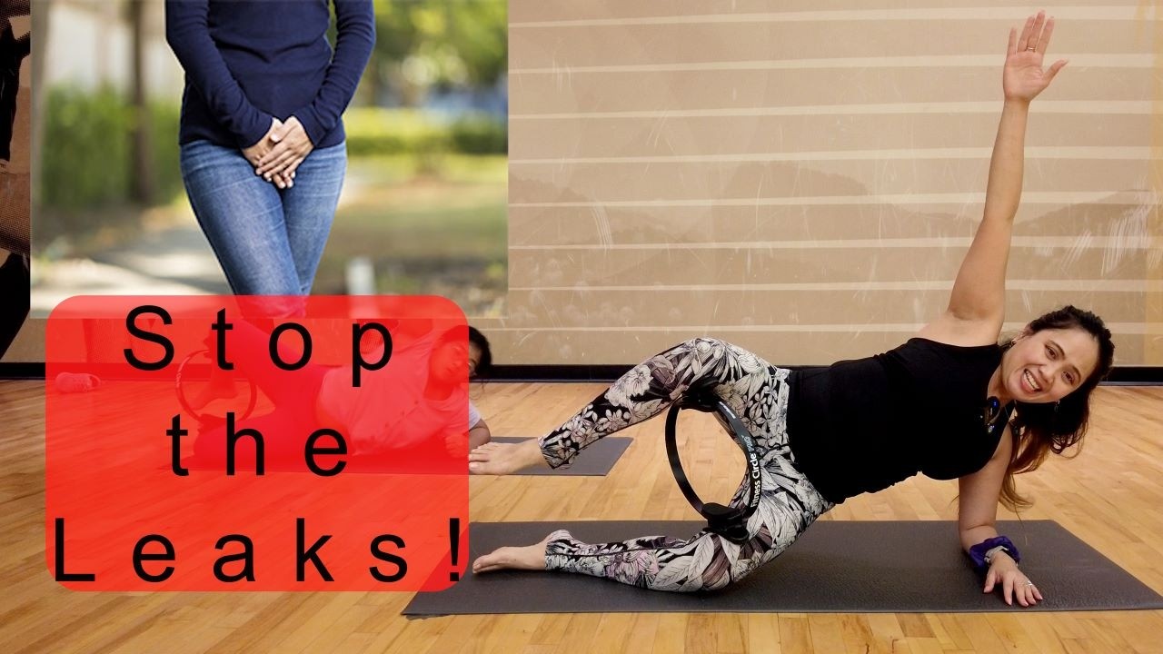 Unlock Your Hip Adductors With Pilates Ring Core Stabilization! Stop the Leaks!
