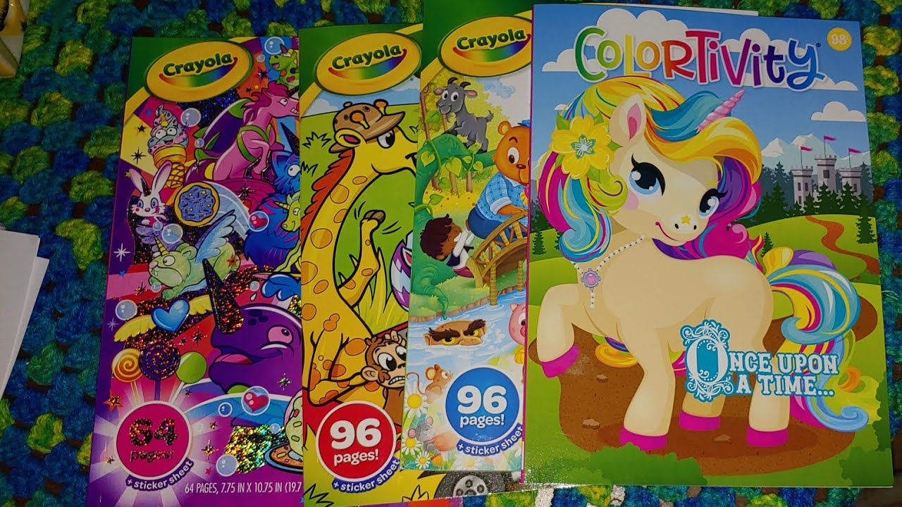 August 2020 Wal-Mart Coloring Books And Super Stacker Haul August 28, 2020