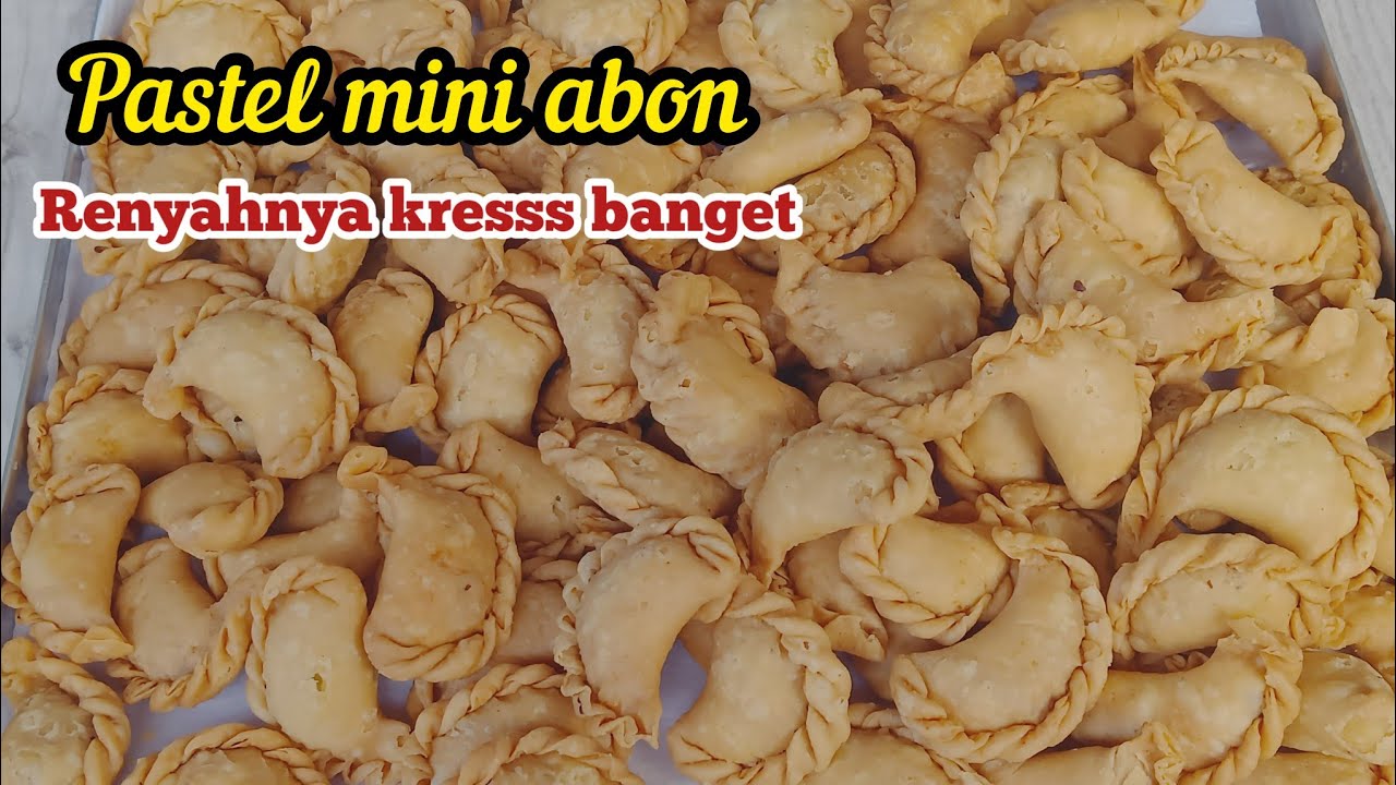 pastel mini | renyahnya gak diragukan lagi |  persiapan lebaran |