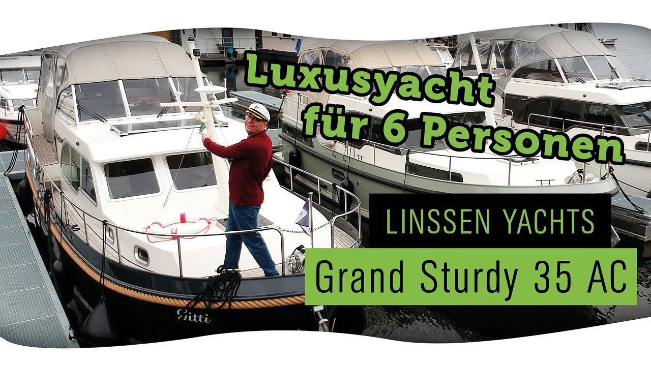 350.000 EUR Luxus-Motoyacht: Linssen Grand Sturdy 35 AC Intero „Gitti“ bei EastWest Charter