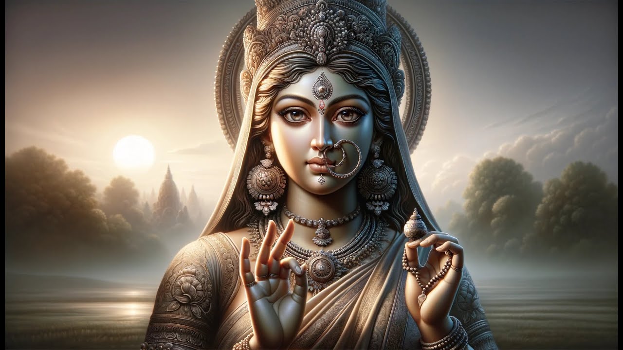 Brahmacharini Durga Dhyan Mantra 1008 Times | Powerful Navdurga Meditation Chant
