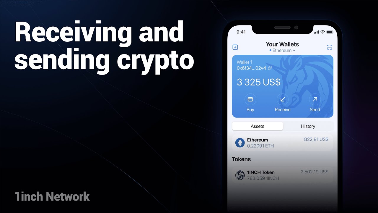 1inch Wallet Pro Tips And Basics #03 | Receiving and sending cryptocurrency