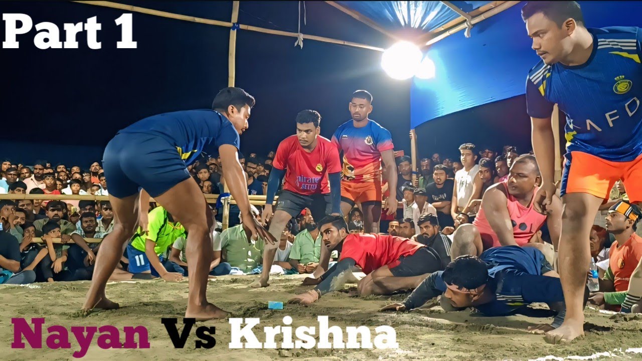 New Ha Du Du Khela 2025 | Nayan Vs Krishna | Part 1 | SR Traveller Vlogs | Kabaddi Khela |Goto Khela