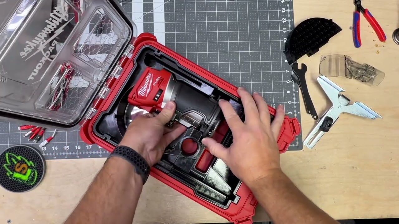 Milwaukee Packout M18 Compact Router (2723-20) Insert For Packout Container