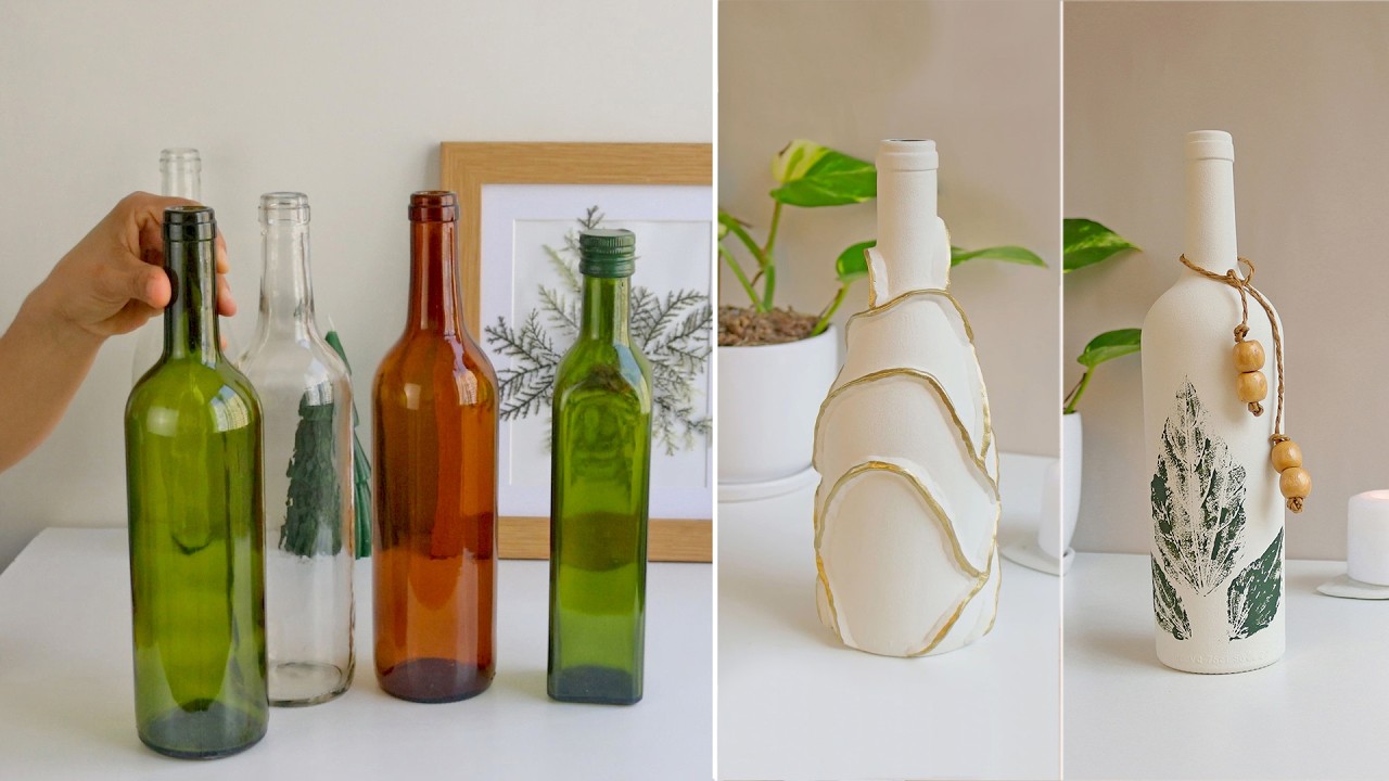 ¡ Botellas que Inspiran!  El arte de dar vida al vidrio