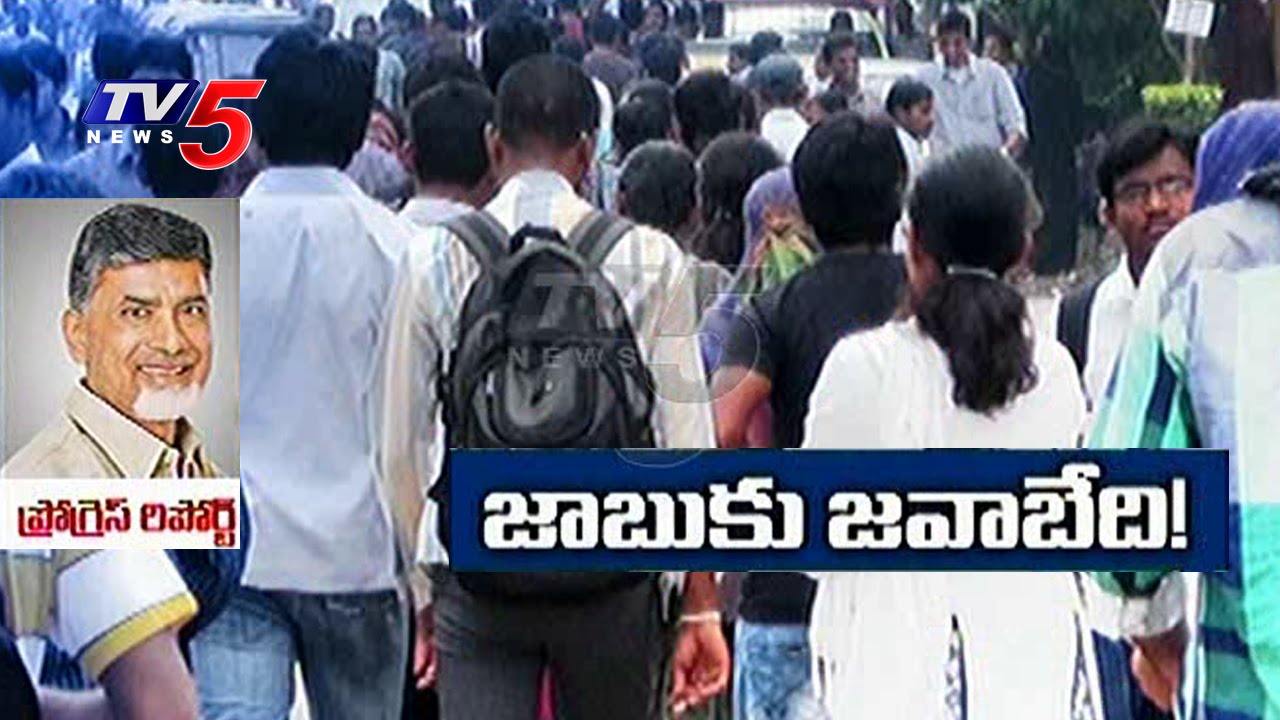 TV5 Progress Report On 2 Years Chandrababu Govt | Unemployment Issues | TV5 News