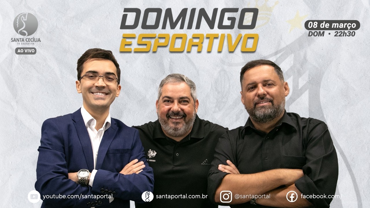 Domingo Esportivo 08/03/26