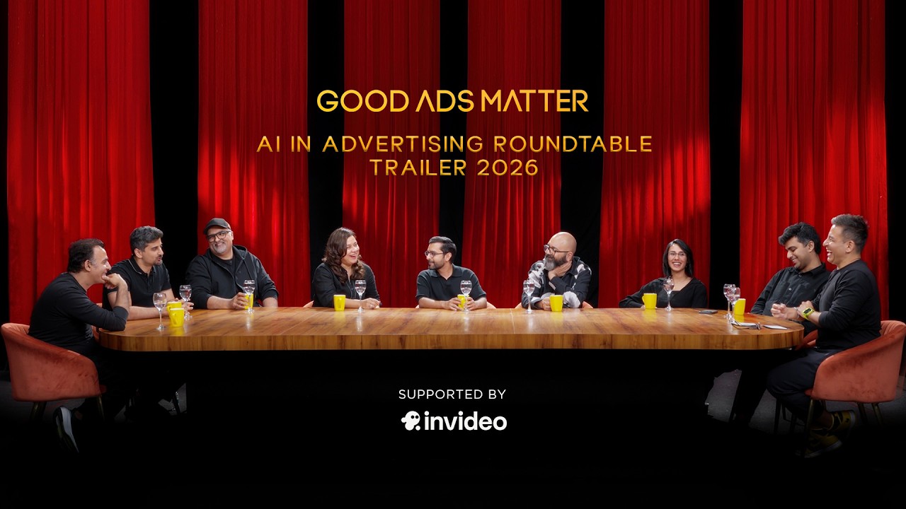 Good Ads Matter AI in Advertising Roundtable, India 2026 | Trailer | Supported by Invideo