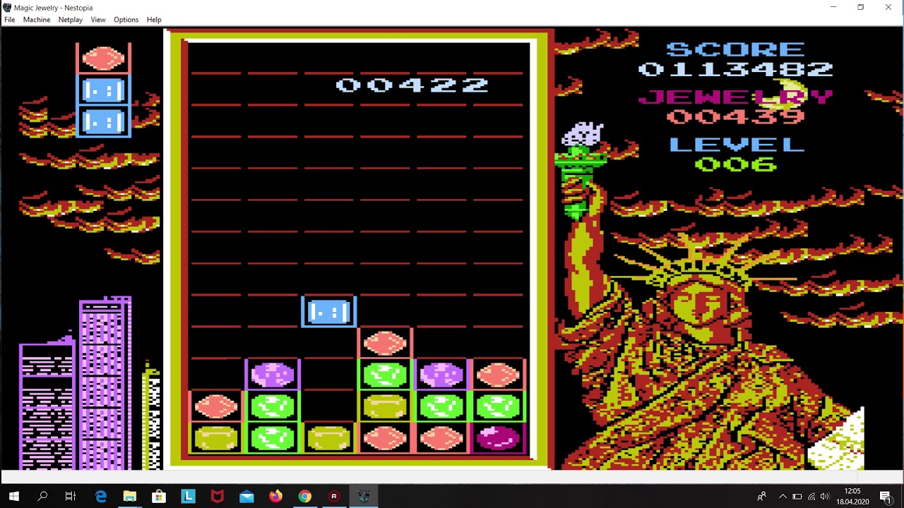 NES Game - Magic Jewelry - Pegasus - stacja 1-20
