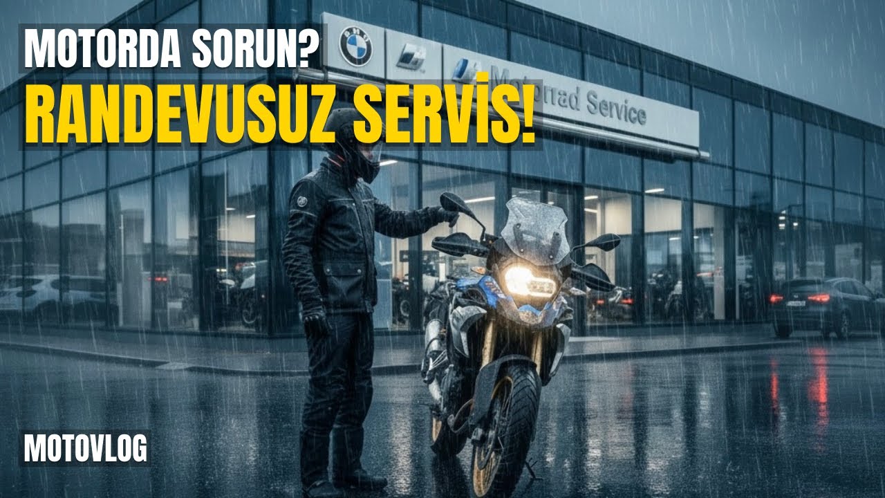 Motosiklette Sorun mu Var? Randevusuz Servise Gittim!
