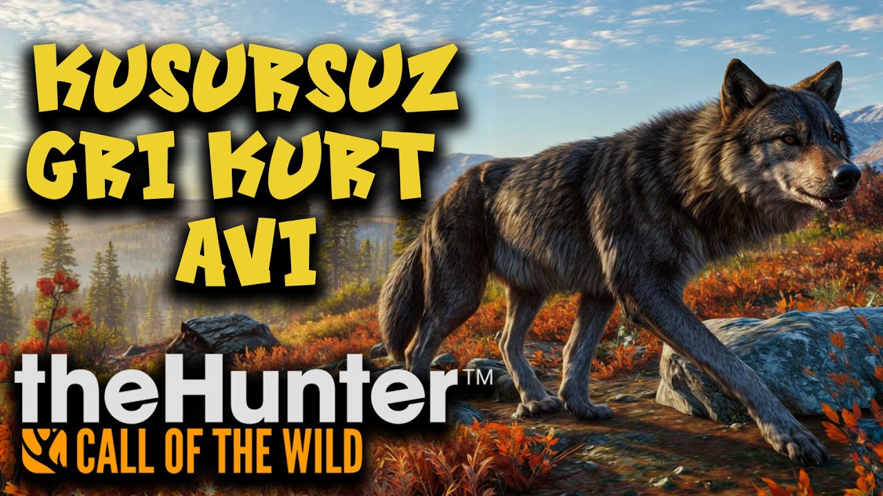 ÖFKELİ KURT SÜRÜSÜNE DENK GELDİM | theHunter: Call of the Wild