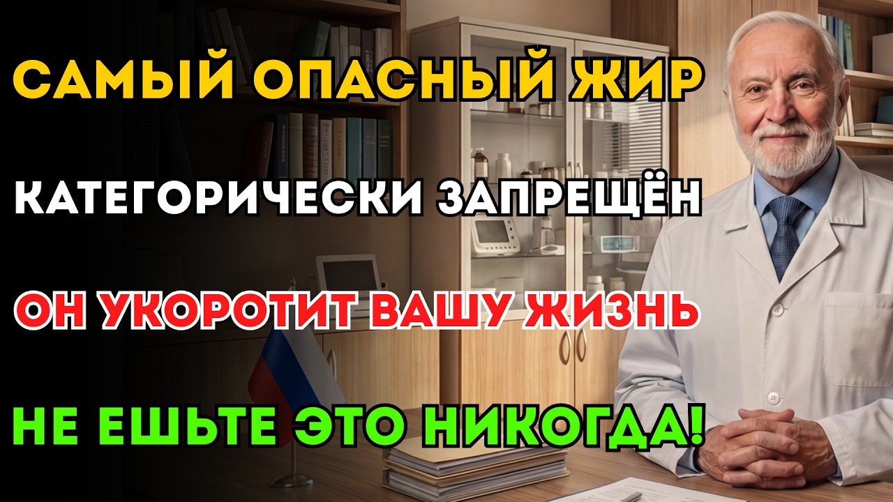 Вся правда о жирах! 4 опасных жира, которые нельзя есть, и 4 полезных на каждый день.