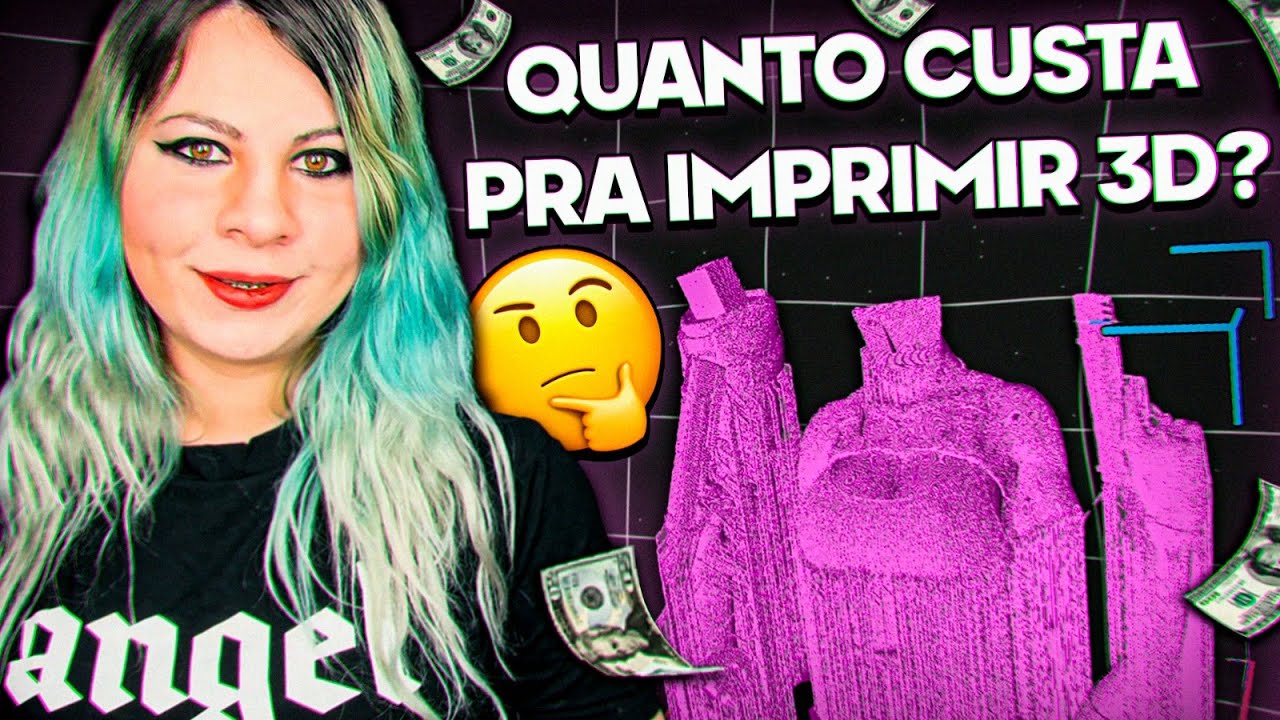 Quanto CUSTA Fazer Figuras Com Impressora 3D?