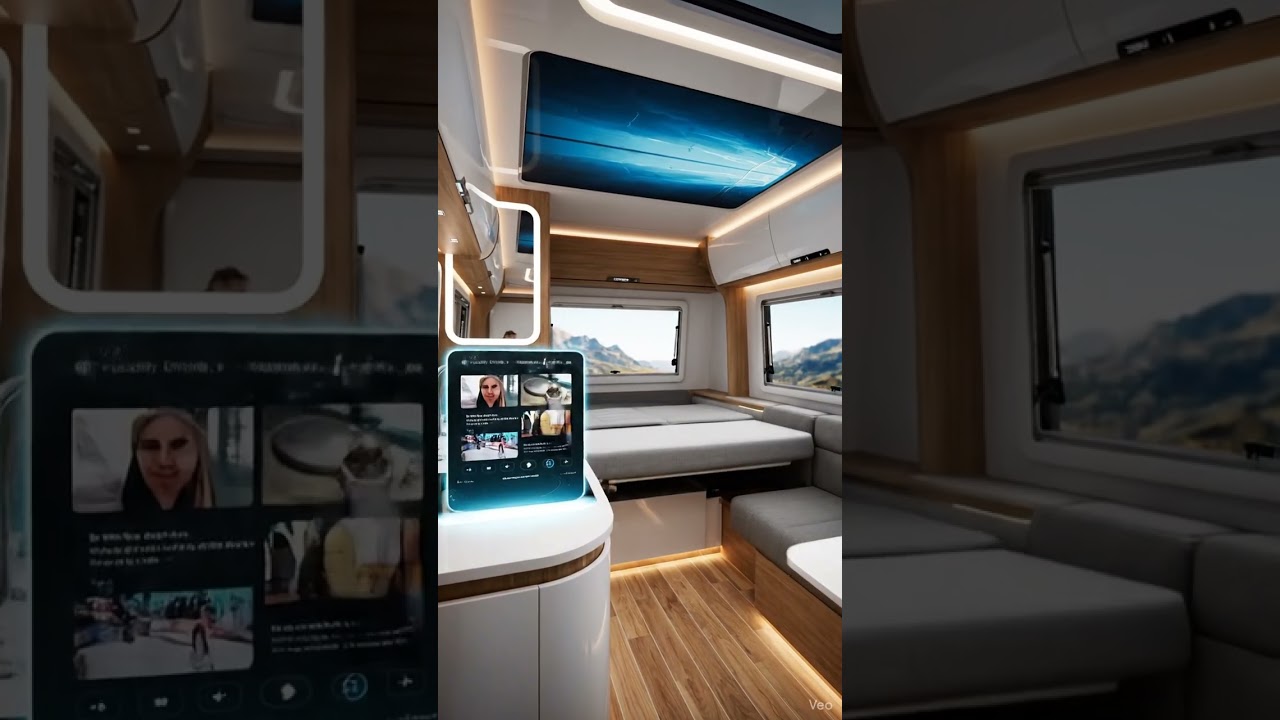 🚐🤖 The AI camper of the future is here.#FutureRV #AI #VanLife #home