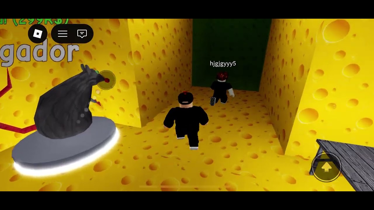 Jugando escapo del queso en Roblox🤯🤯🤯🤯🤯