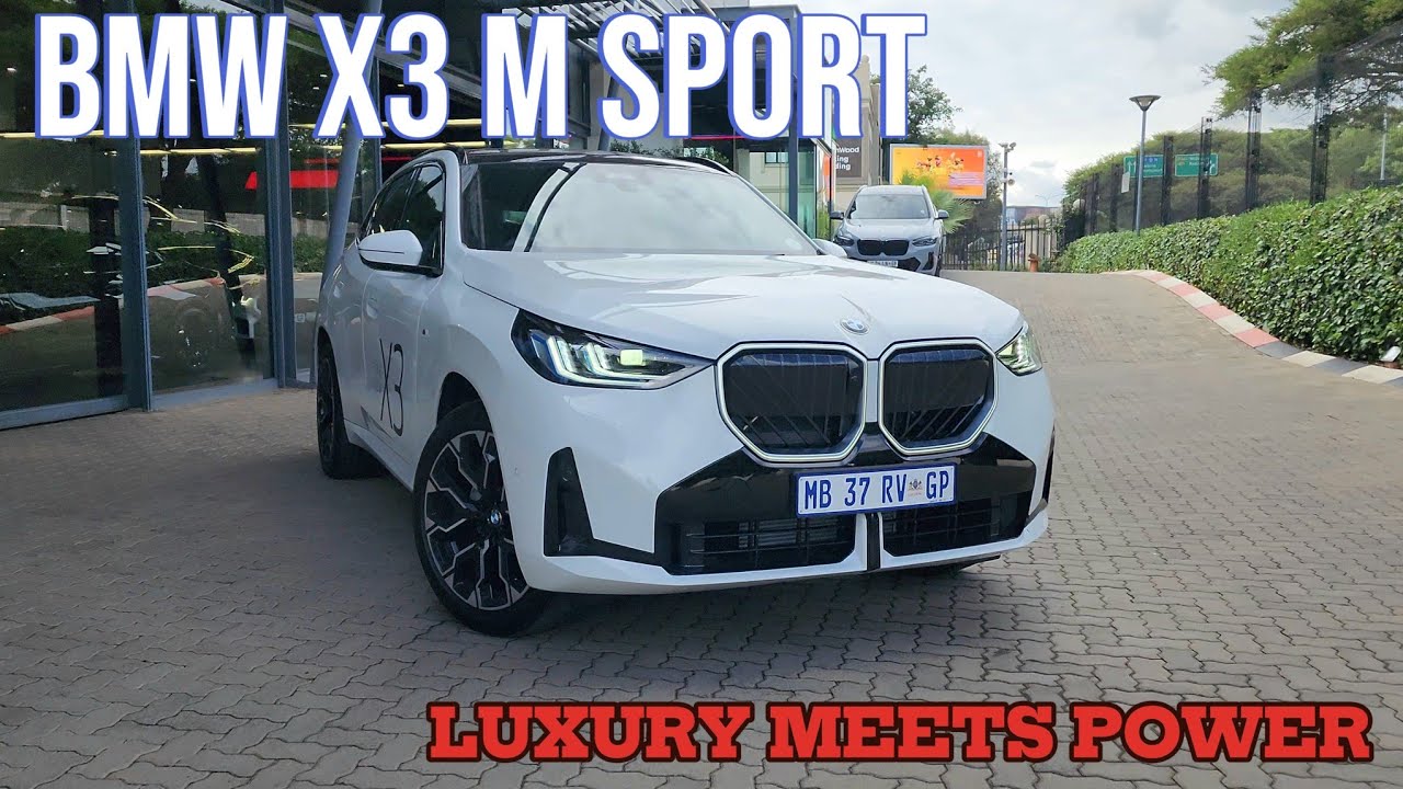 Обзор BMW X3 20d M Sport | Роскошь, производительность и эффективность в одном внедорожнике!