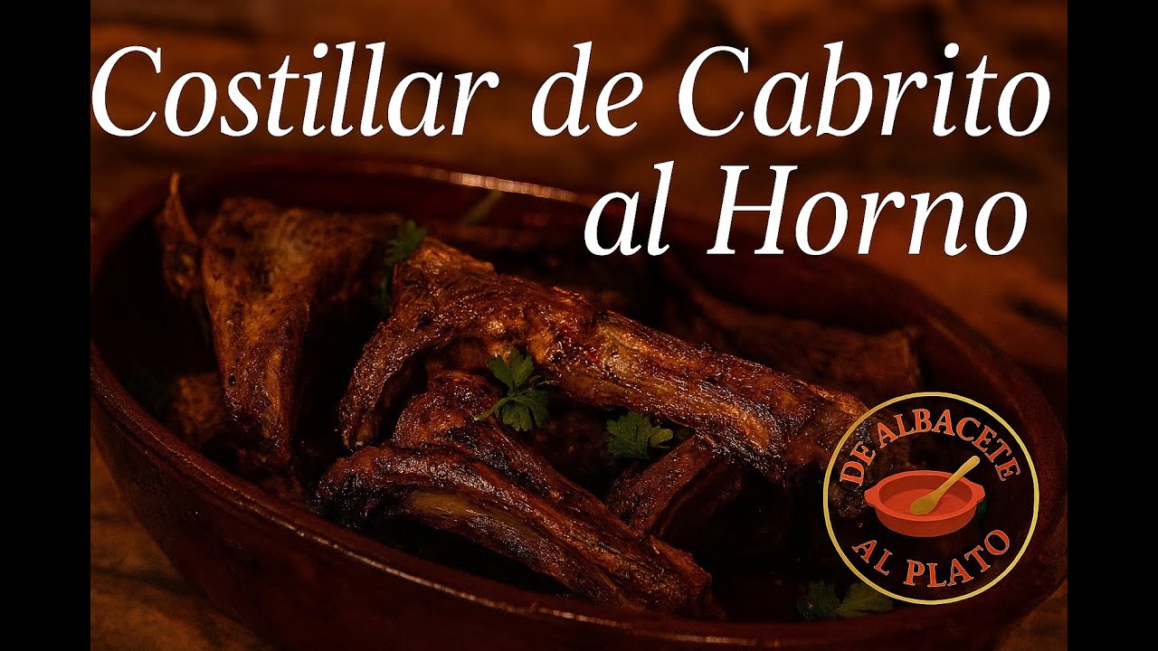 Costillar de Cabrito al Horno - Receta Tradicional de Albacete