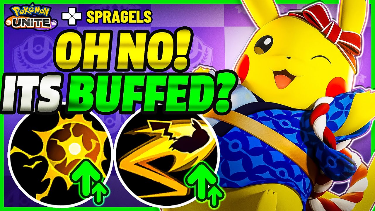 NEW BEST Pikachu Build! Huge BUFFS! | Pokemon Unite
