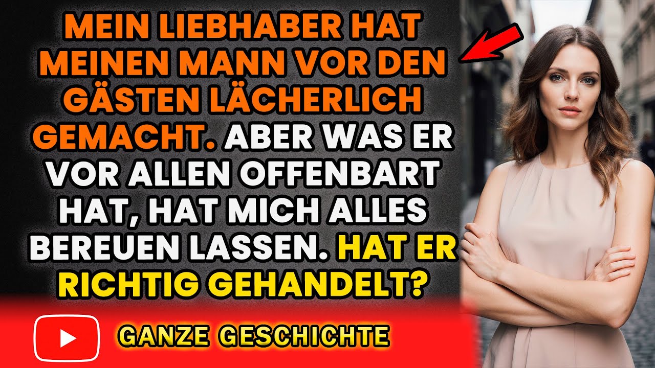 Ich habe meinen Mann betrogen. Aber was er getan hat, hat mich alles bereuen lassen!