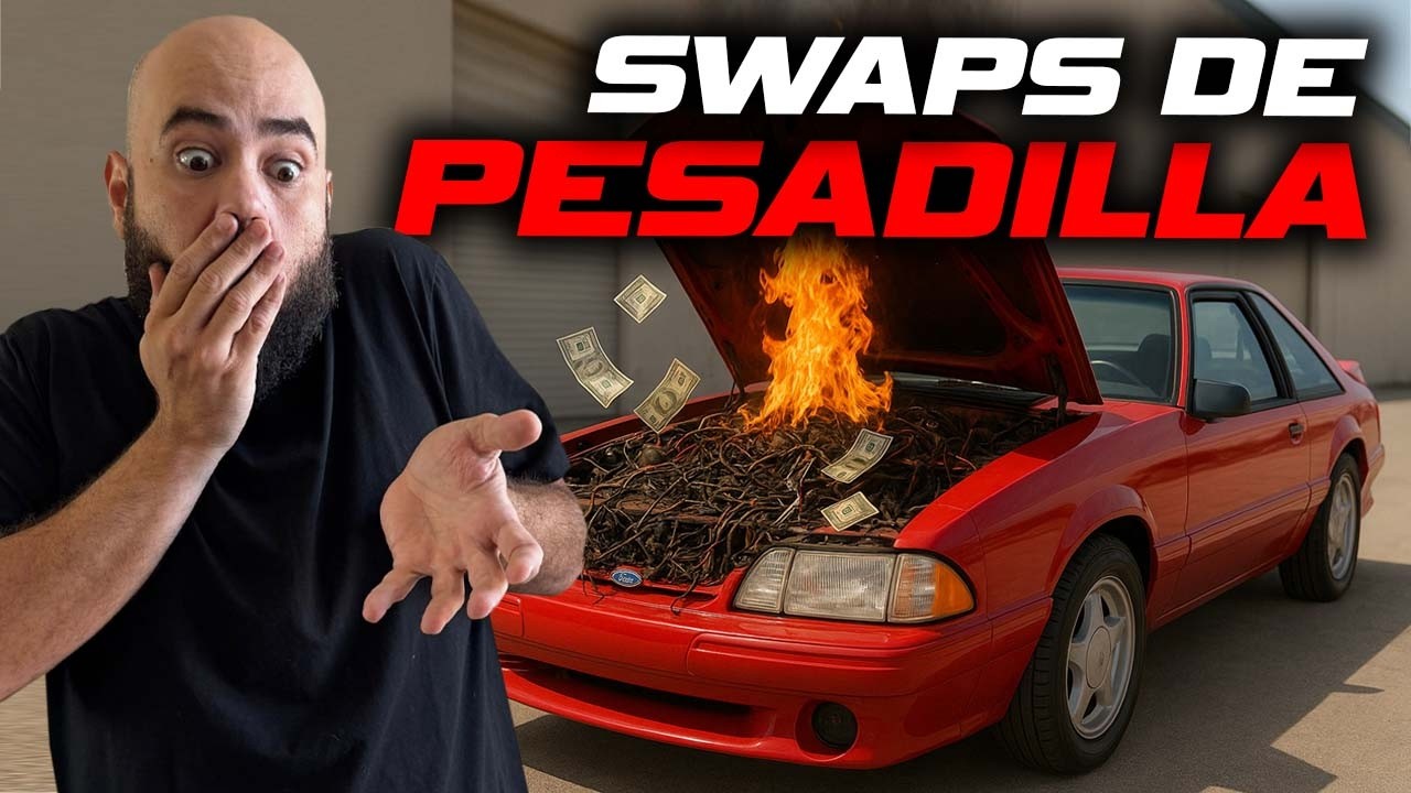 La PESADILLA de poner un motor gigante a tu coche favorito!