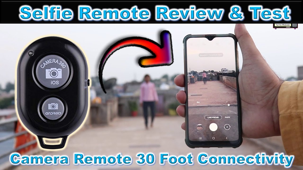 Selfie Remote Control Review and Test | Bluetooth Camera Control | Remote Shutter Release | In Hindi