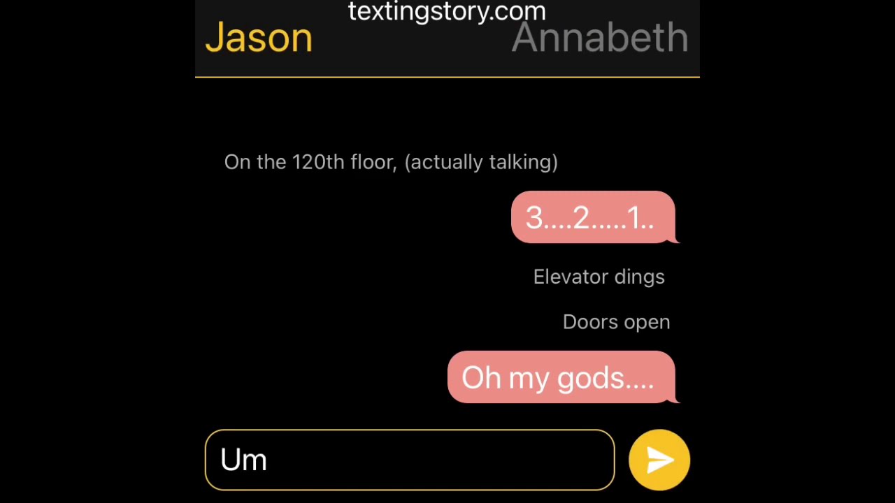 Percy Jackson Text Story (part 4)