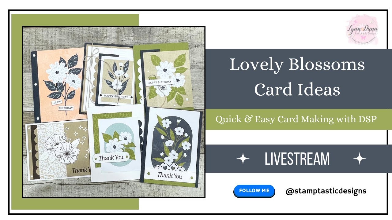 Lovely Blossoms Card Ideas