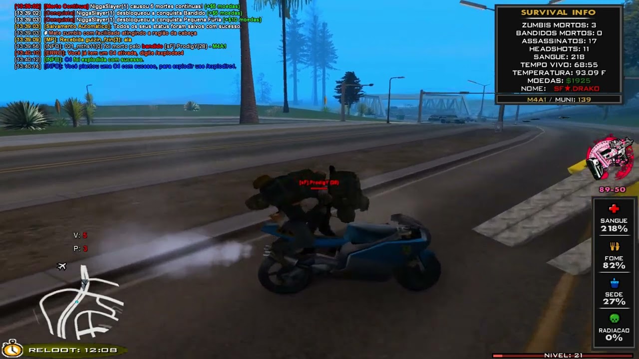 [SAMP: DAYZ] Kills Montage