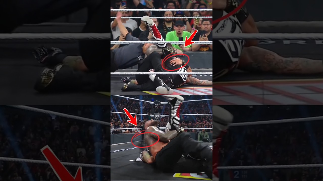 Did You Notice What Roman Reigns Did to Penta During the Pin? 👀