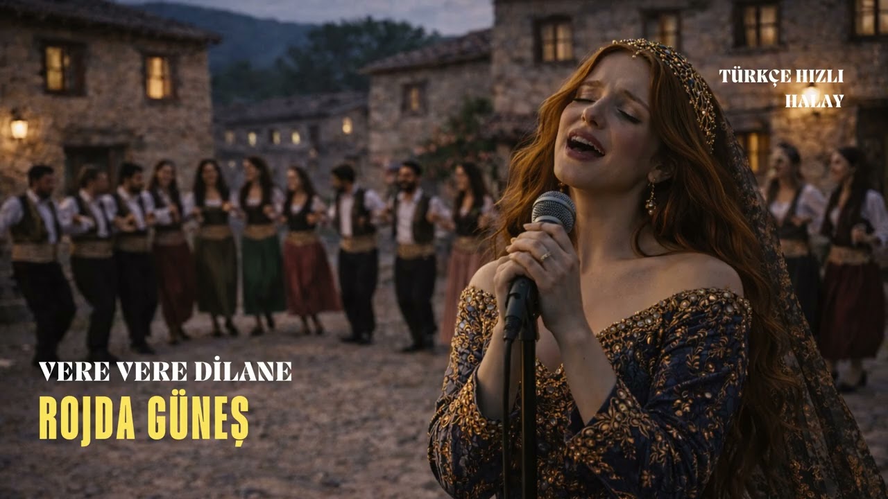 Rojda Güneş - Vere Vere Dilane - Türkçe Hızlı Halay