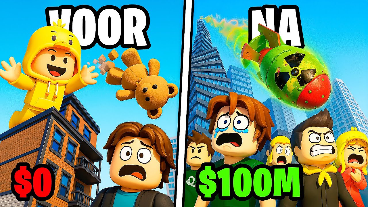 Roblox Maar Je Moet Spullen Gooien Voor GELD!