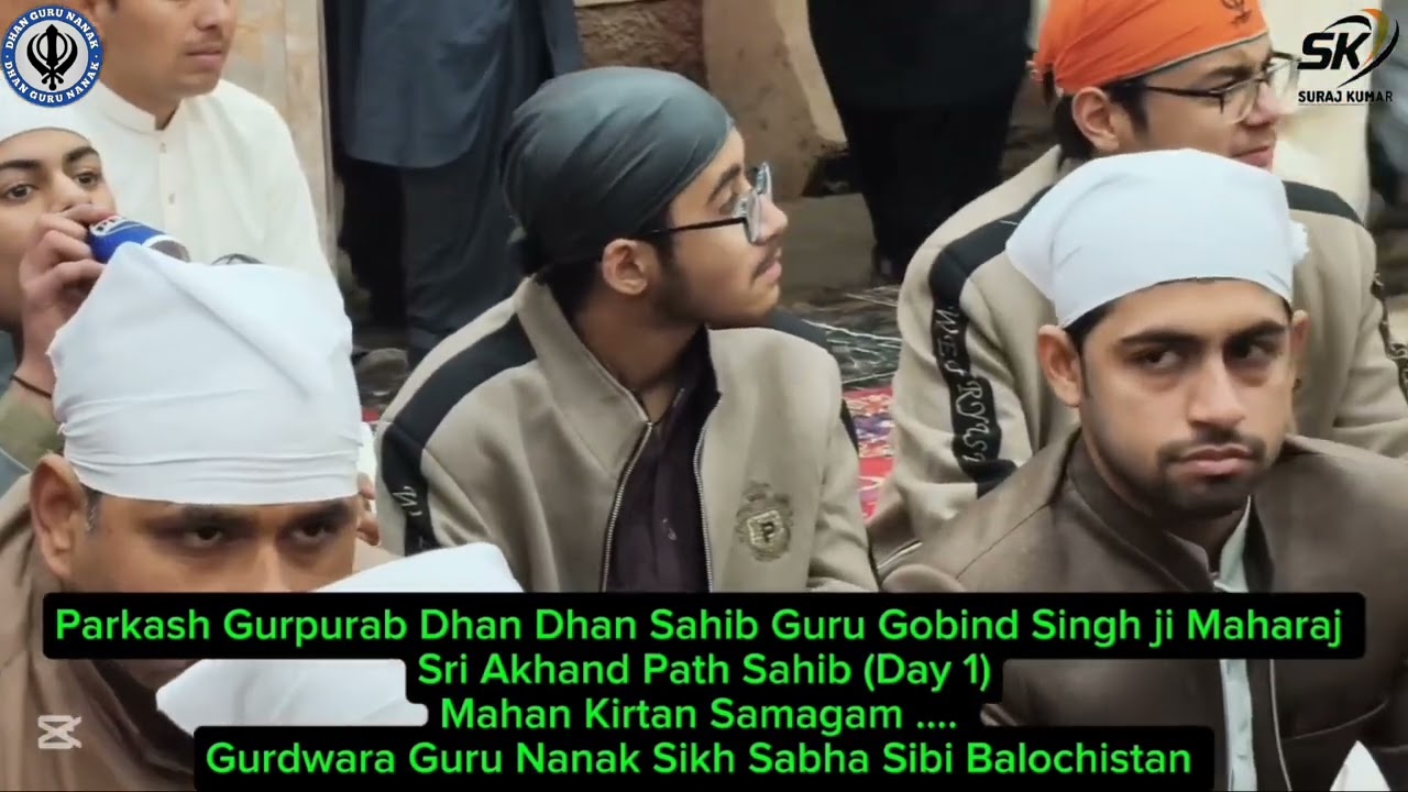 Sri Akhand Path Sahib .. Day 1 Mahan Kirtan Samagam Kirtan Sewa bhai Dheeraj Kumar Hyderbad wale