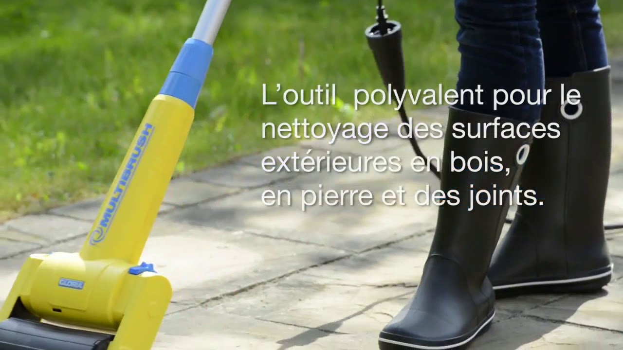 Gloria brosse à pavé et nettoyeur de joint