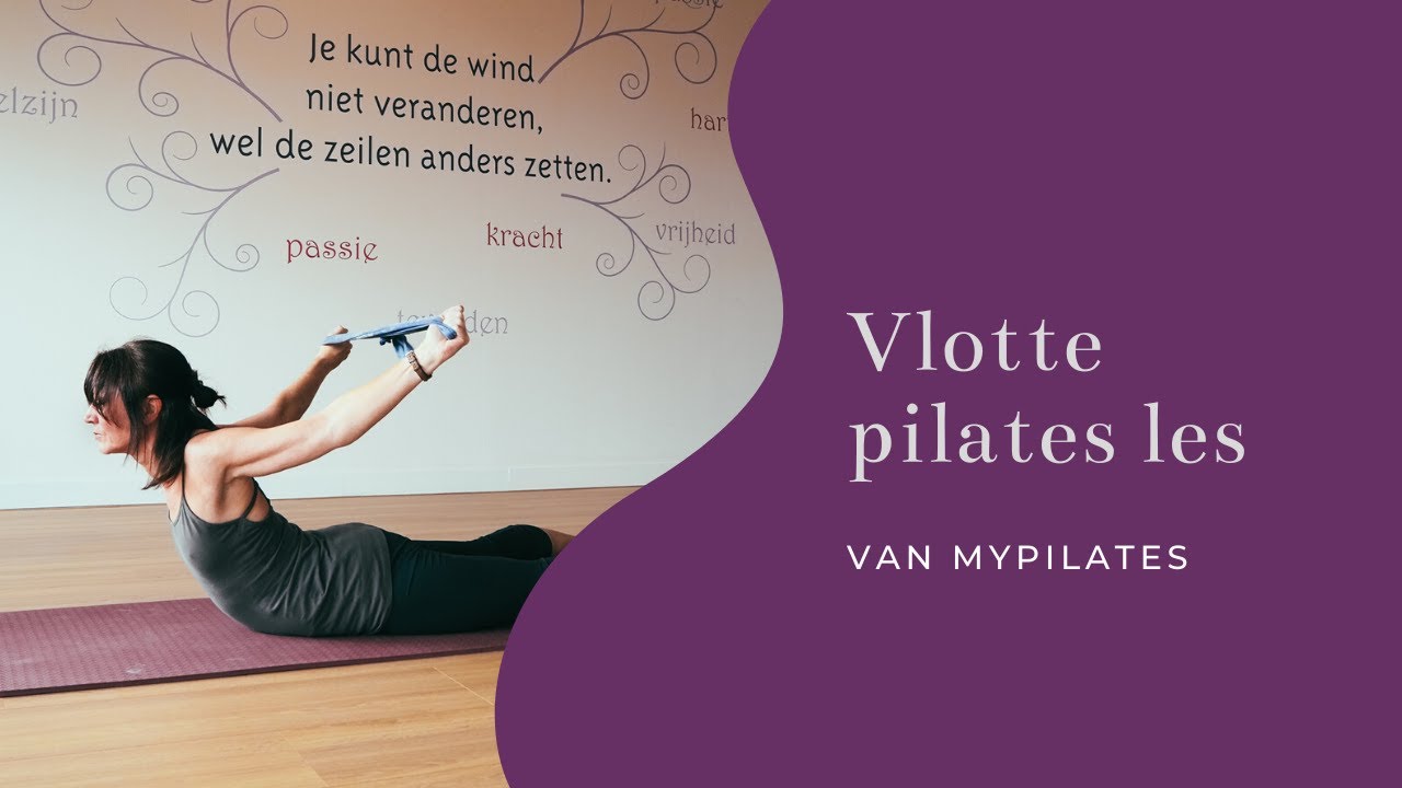 Vlotte pilatesles van MyPilates