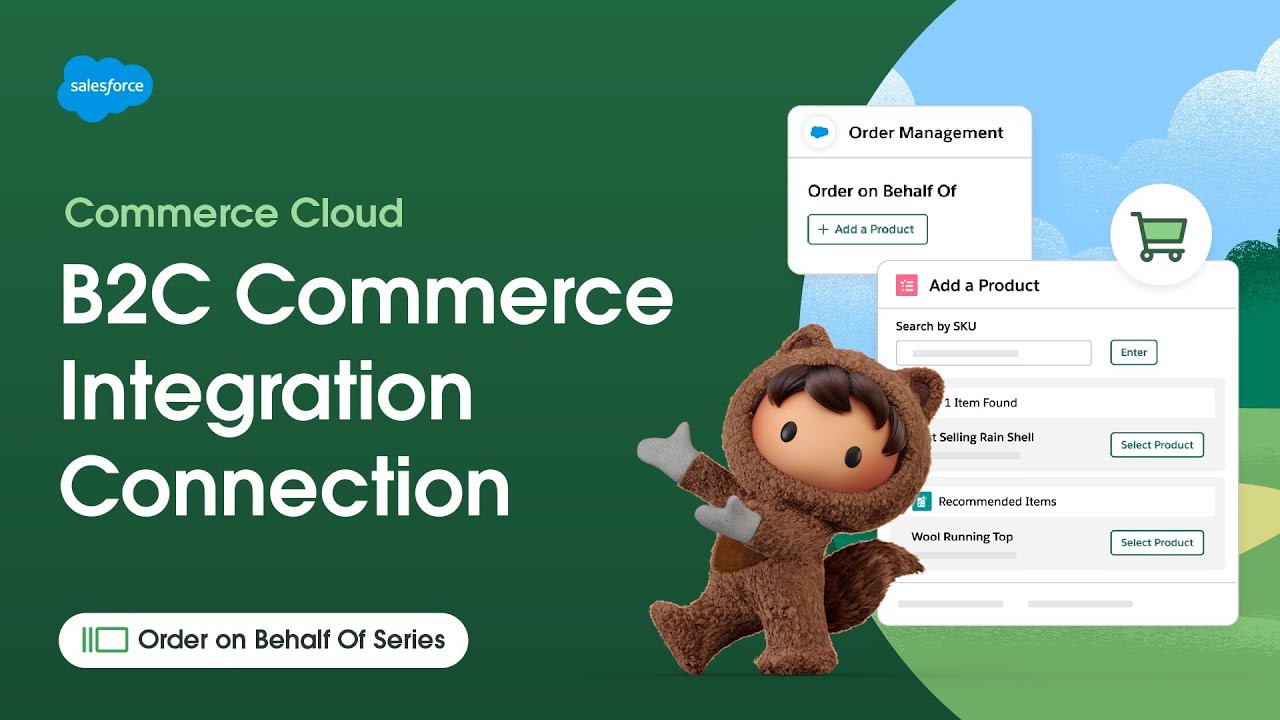 B2C Commerce Integration Connection | OOBO Series