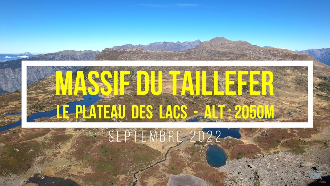 LE LAC FOURCHU - Massif du Taillefer - DRONE 4K