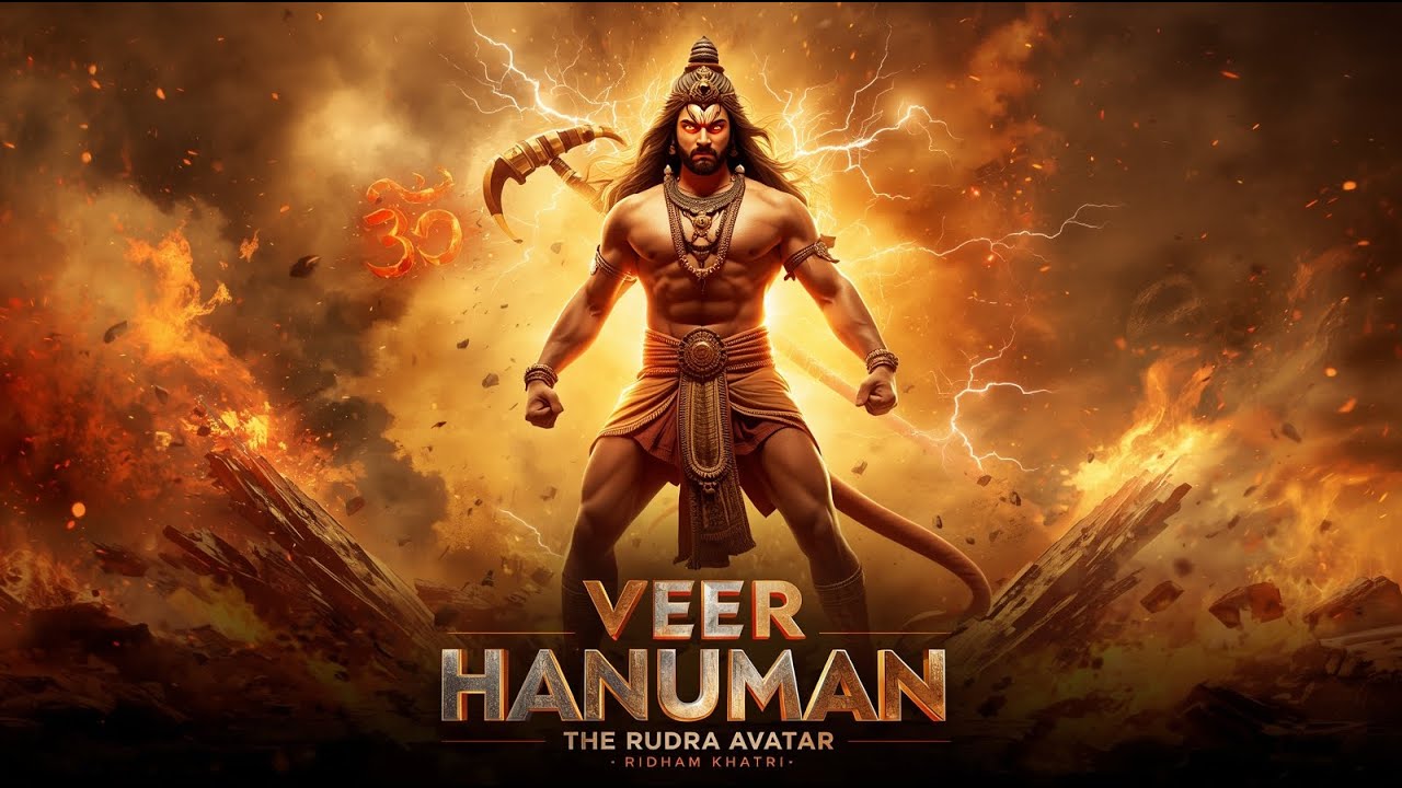 Veer Hanuman - The Rudra Avatar | Official Audio | Spiritual Trance | Ramayana | Ridham Khatri