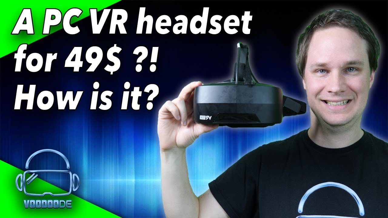 A PC VR HEADSET FOR 49$ ?! CAN THIS BE ANY GOOD?! THE TEST!