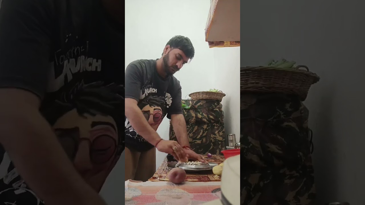 Apni bhabhi ko nai dish 😂😀khilai Banakar