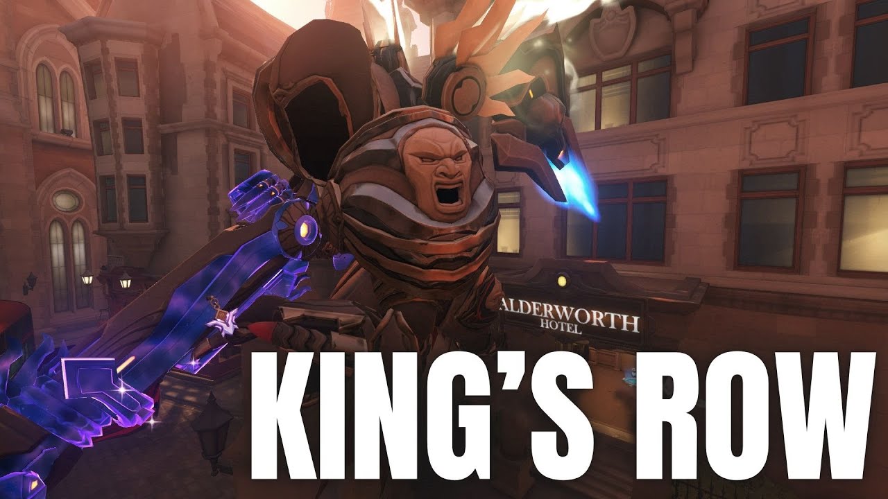 Любимая карта всех RANK1 PHARAH PLAY [ King's Row ]