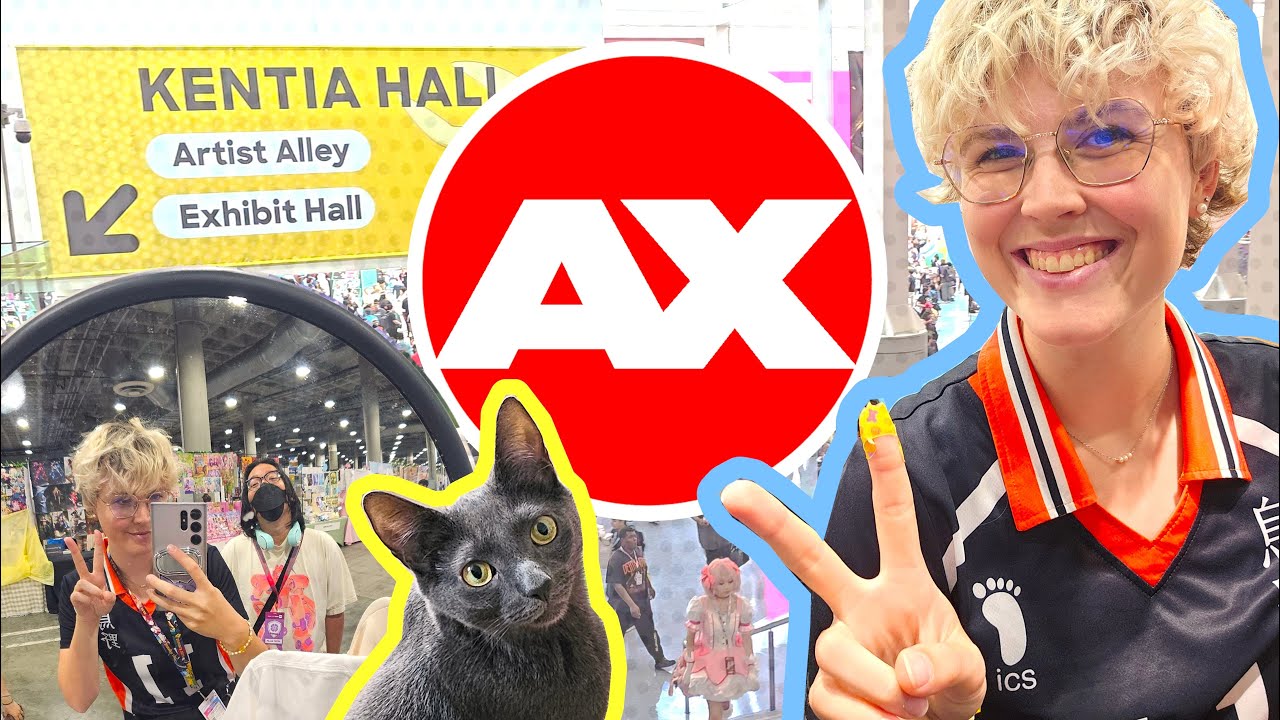 Lines, Fires, and Sales :0 Anime Expo Artist Alley Vlog 2025