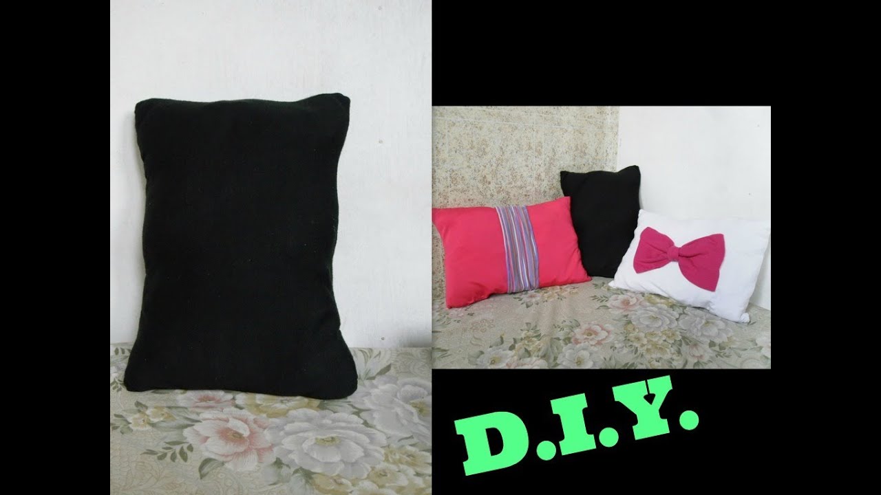DIY:turn your old clothes to pillows