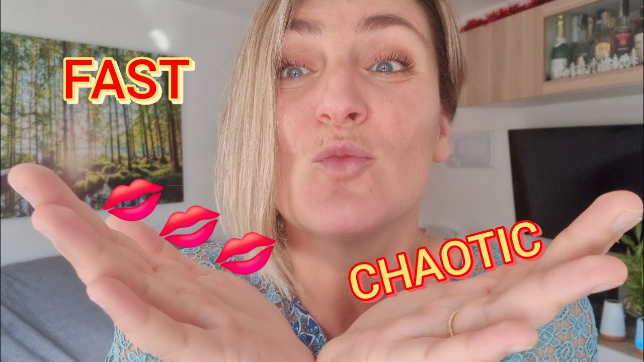EXTREME ASMR: FAST CHAOTIC KISSING + Intense Mouth Sounds ⚡ #asmr #relax