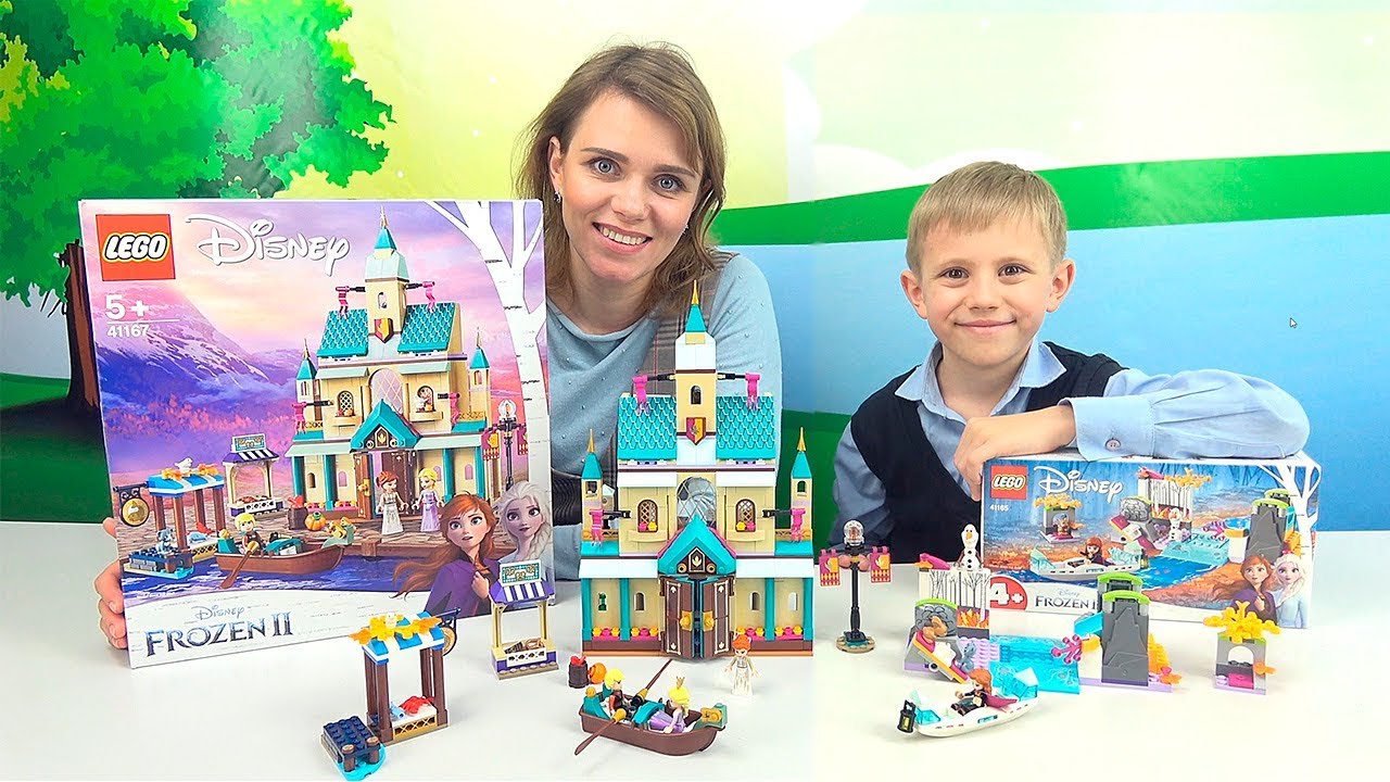 ХОЛОДНОЕ СЕРДЦЕ 2 и Даник - LEGO Замок Эренделль 41167 и Экспедиция Анны на каное 41165.